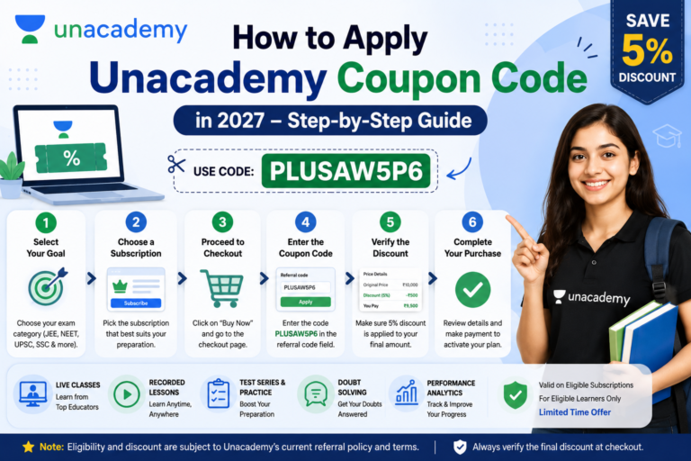 Unacademy Coupon Code