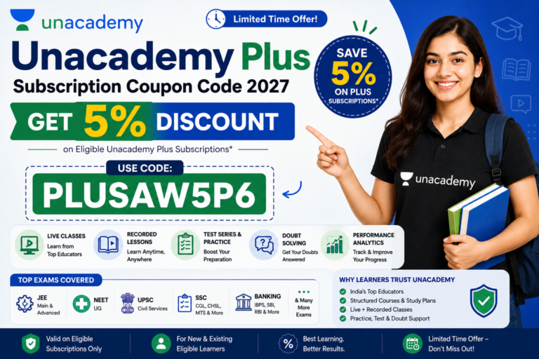 Unacademy Coupon Code